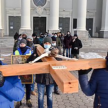 Galeria - Męski Różaniec Ulicami Bydgoszczy, 6 lutego 2021 r./fot. Anna Kopeć