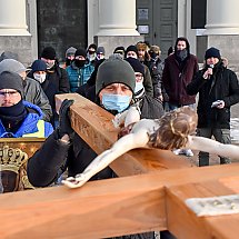 Galeria - Męski Różaniec Ulicami Bydgoszczy, 6 lutego 2021 r./fot. Anna Kopeć