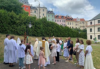 Ukraińska procesja Bożego Ciała w Lublinie