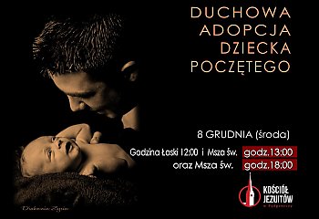 Duchowa Adopcja - modlitwa za dzieci zagrożone aborcją