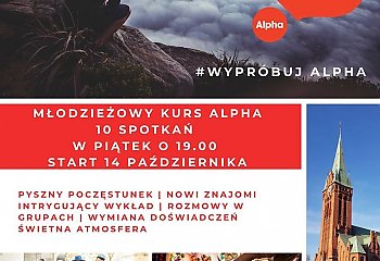 Młodzieżowy Kurs Alpha zakonu Jezuitów w Bydgoszczy.