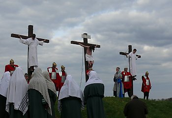 Trwają przygotowania do Misterium Męki Pańskiej w Górce Klasztornej