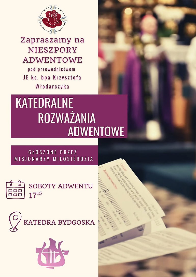 Adwentowe Nieszpory w Katedrze - przyjdź i zaczerpnij duchowego wsparcia!
