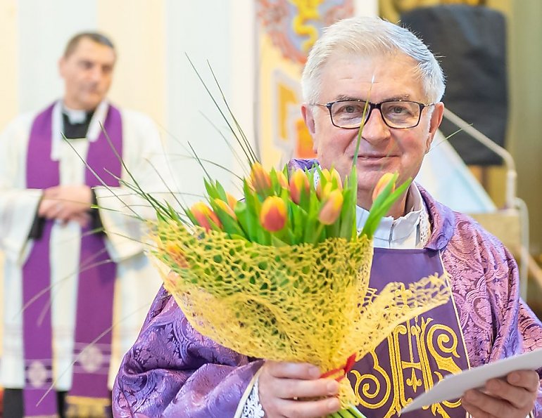 25-lecie posługi ks. Proboszcza Bronisława Kaczmarka w parafii pw. Świętej Trójcy [GALERIA]