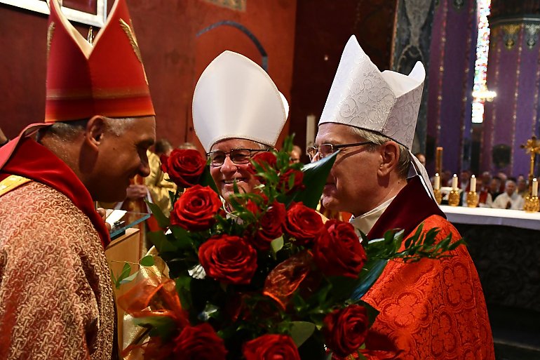 Imieniny ks. bp. Krzysztofa Włodarczyka. W jego intencji modlono się w katedrze