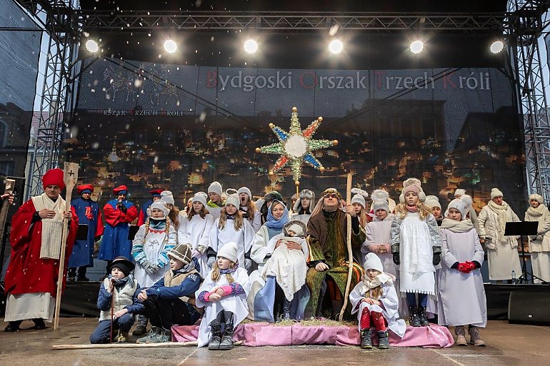 Wczoraj w Bydgoszczy odbył się jubileuszowy X Orszak Trzech Króli [FOTORELACJA]