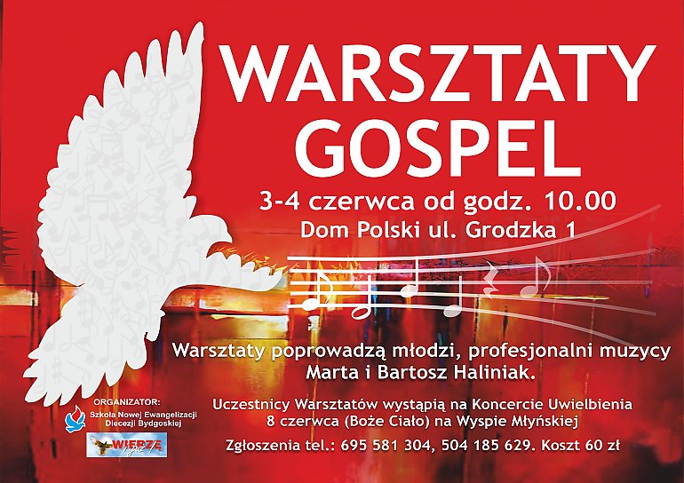 Warsztaty Gospel w Bydgoszczy już w czerwcu