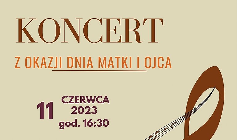 Koncert z okazji Dnia Matki i Ojca w kościele NSPJ [ZAPROSZENIE]