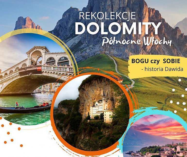 Rekolekcje Dolomity - Bogu czy sobie - historia Dawida [ZAPROSZENIE]